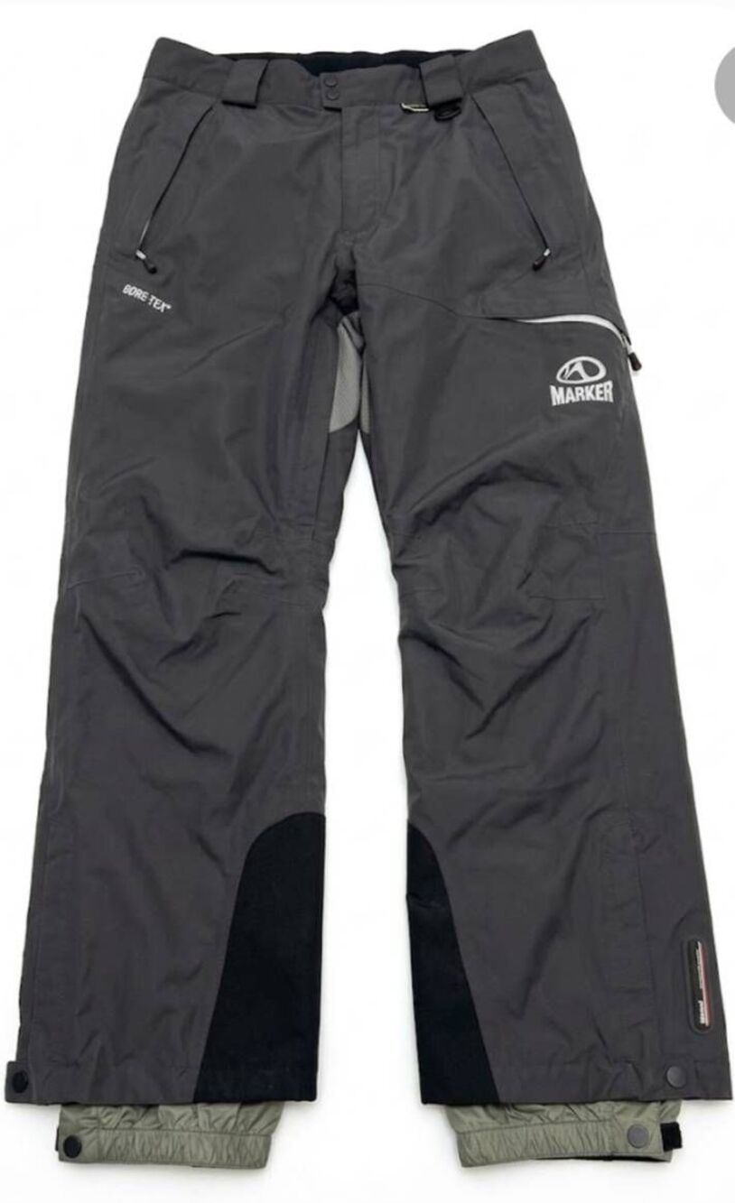 Marker mens large recco gore tex ski gray snowboarding pants